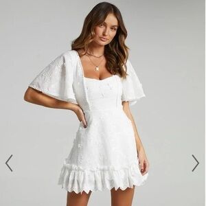 Showpo white dress